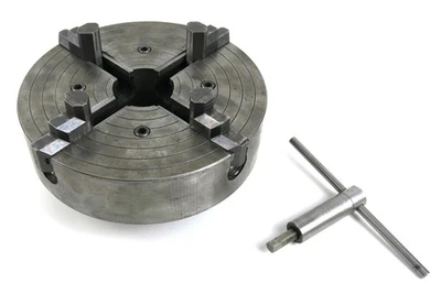 Watson Mfg. 4 Jaw 10" Independent Lathe Chuck L00 Mount for Clausing, Rockwell - Image 1 of 4