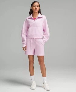 Lululemon Scuba Oversized Funnel Neck Half Zip size XS/S Vitapink VITP - Picture 1 of 7
