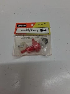 Du-Bro #807 Fuel Can Cap Fittings New - Picture 1 of 5
