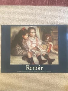 Auguste Renoir 1985 London Hayward Gallery Druck Poster 2 Kinder - Bild 1 von 7