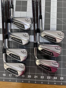 Callaway Apex Pro 24 4-PW iron set DG Dynamic Gold Mid 115 Stiff shafts NICE - Picture 1 of 10