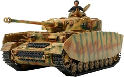 Tamiya 1/48 n.84 GERMAN TANK PANZERKAMPFWAGEN IV Ausf.H LATE PRODUCTION JDMPS - Immagine 1 di 4