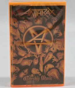Anthrax - Worship Music [Limited Edition Cassette Tape] 2022, Megaforce Rare! - Picture 1 of 2