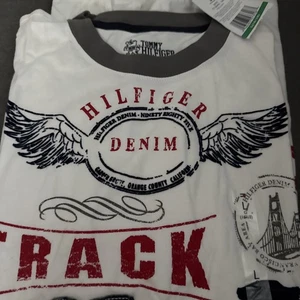 Tommy Hilfiger Denim Tshirt Boys L 14/16 Cotton - Picture 1 of 15