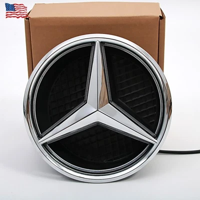 Led Light Grille Star Emblem 2015-2018 Fit For Mercedes Benz CLA250 C300 E350 - Image 1 of 4