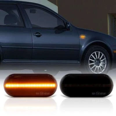 Led Seitenblinker passend für BORA GOLF 3 GOLF 4 LUPO VENTO FOX SEAT | SCHWARZ - Bild 1 von 4