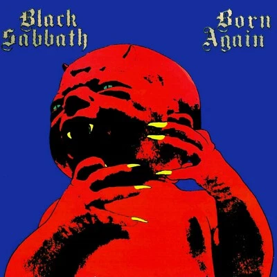 BLACK SABBATH Born Again BANNER HUGE 4X4 Ft Fabric Poster Tapestry Flag art - Image 1 of 3