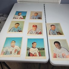 Lot of 8 1971  ARCO Gas 8x10 Philadelphia Phillies Baseball Photo Cards Color