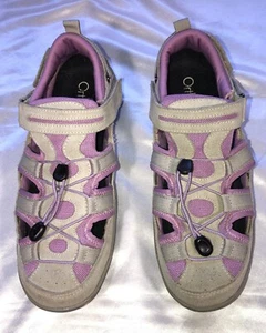 Orthofeet Sandals Shoes Naples 2way Strap Close Toe Pink Womens Sz 12 Medium - Picture 1 of 9