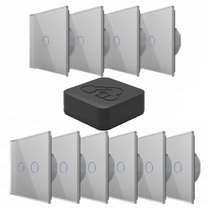 LIVOLO Starterpaket-5 Smarthome System mit Schalter Blenden Vorteilspreis grau - Bild 1 von 24