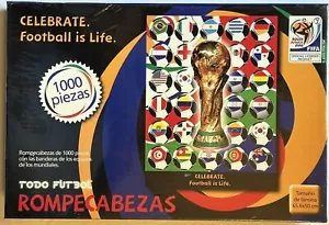 Puzzle Puzzle Collezione Puzzle Sudafrica 2010 FIFA Calcio 1000 Pezzi - NUOVO/SIGILLATO - Foto 1 di 4