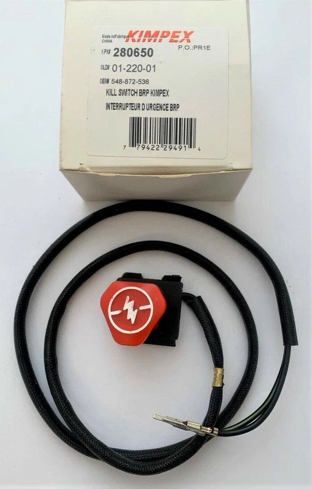 SKI-DOO KIMPEX 杀伤开关 01-220-01 — 第 1/4 张图片