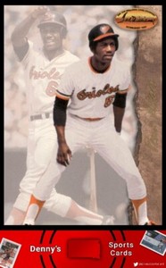 1994 Ted Williams #8 Paul Blair Baltimore Orioles Baseball Card