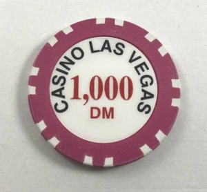 Chip de casino para juegos de casino vintage CASINO LAS VEGAS 1.000 DM - Imagen 1 de 1
