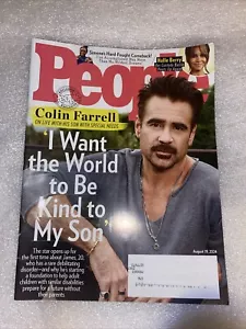 PEOPLE Magazine August 19 2024 Colin Farrell Simone Biles David Boreanaz 72 page - Foto 1 di 2