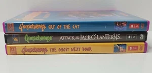 Goosebumps DVD Lot - Cry of Cat / Attack of Jack O Lanterns / Ghost Next Door - Picture 1 of 6