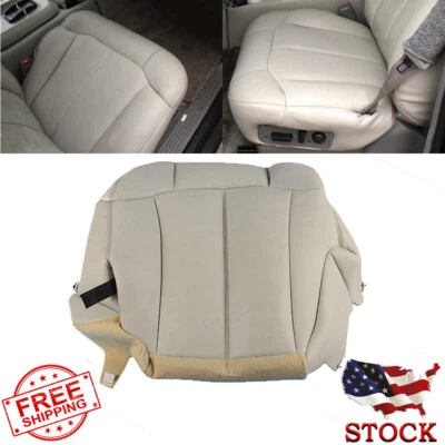 Fit 1999-02 Chevrolet Silverado Tahoe Suburban 1500 Driver Bottom Seat Cover 522 - Image 1 of 4