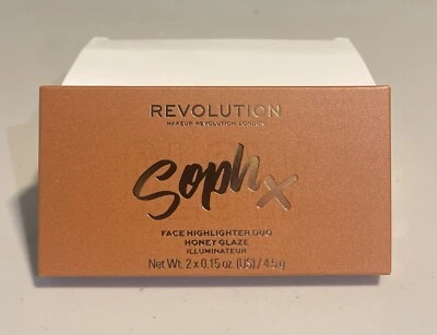 Revolution Soph X Highlighting Duo HONEY GLAZE New In Box - Image 1 of 2