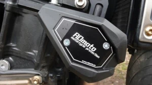 Kawasaki Z750 /R/S 2004-2006 RD Moto Crash Frame Sliders Protectors SL01 Black - Picture 1 of 14