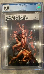 Swords of Sorrow #1. J Scott Campbell CGC 9.8 (Dynamite Entertainment May 2015) - Picture 1 of 2