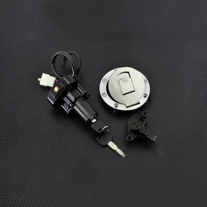 Ignition Switch Gas Cap Cover Seat Lock Key Set Fit For Yamaha YZF1000 600 XJR40 - Foto 1 di 9