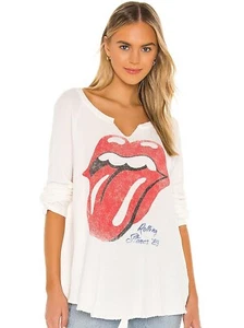 Daydreamer Rolling Stones Tour Tee 89 Thermo weiß Baumwolle Größe S - Bild 1 von 5