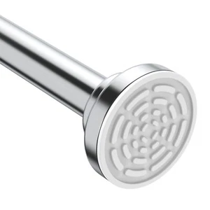 Shower Curtain Rod Tension - 26-76 Inch Never Rust Non-Slip Spring Tension Cu... - Picture 1 of 7