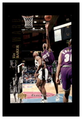 1993-94 Upper Deck SE Electric Court Basketball Card #69 VIN BAKER BUCKS RODMAN - Image 1 of 2