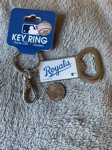 Wincraft Brand Kansas City Royals Bottle Opener Key Ring MLB Blue - Picture 1 of 5