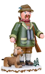 Hubrig Volkskunst 'Winterkinder Räuchermann Weidmannsheil 20cm' 2023 - Picture 1 of 1