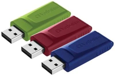 Clé USB Slider Multipack, 16 Go USB-49326/VERB - Photo 1/3