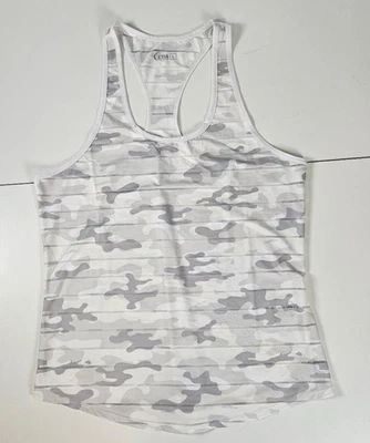 Camiseta sin mangas para mujer Zyia Active blanca camuflada Havana talla grande nueva con etiquetas Foto 1 de 4