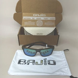 Gafas de sol BAJIO HOPEDALE gris vidrio brillo marco L lente vidrio verde NUEVO garantía - Imagen 1 de 8