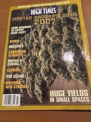 The Best Of High Times Magazine 2007 USED EXCELLENT CONDITION FREE SHIPPING - Image 1 of 4