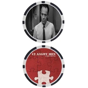 12 ANGRY MEN – JUROR 8 – HENRY FONDA - POKER CHIP - Picture 1 of 2