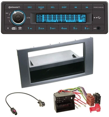 Continental MP3 DAB USB Bluetooth Autoradio für Ford Fusion Kuga Transit 05-12 a - Bild 1 von 4