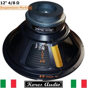 Kores Audio KS-128D Woofer/Sub 12" Pollici 30/31 Cm 8 Ohm 400W Doppio Magnete - Foto 1 di 8
