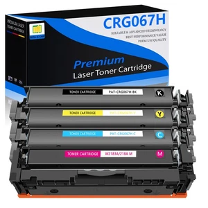 Cartucho de tóner 067H 067 para Canon Color imageCLASS MF656Cdw MF654Cdw LBP633Cdw - Imagen 1 de 27