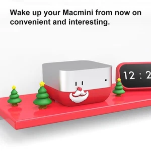 For 2024 Macmini (3D Printing Product) Dustproof Base Version Santa Claus X7T4 - Zdjęcie 1 z 14