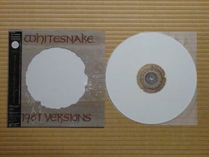 Whitesnake – 1987 Versions 23AP 3390 Japan Insert White wax Shrink Obi NM - Picture 1 of 8