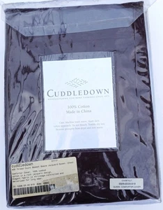 New Cuddledown 400 Thread Count Duvet Cover Queen Chestnut Brown Jacquard - Picture 1 of 7