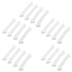  20 Pezzi Accessori Cucina Stoccaggio Camera da Letto Soluzioni Pattumiera Plastica Clip - Foto 1 di 12