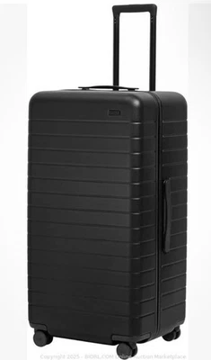 Away Large Trunk Luggage, 31 Inch Hardside Suitcase Black - Image 1 of 3