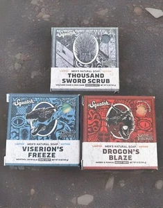 Neu! Dr. Squatch Game Of Thrones Limited Edition Sammlung 3 Bricc Set! - Bild 1 von 2