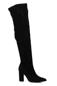 Bota por encima de la rodilla Style & Co 8,5 negra 126284 nueva sin etiquetas - Imagen 1 de 3