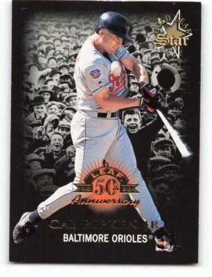 1998 Leaf #177 Cal Ripken Jr. NM-MT Orioles GLS   - Image 1 of 2