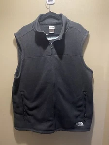 The North Face Fleece Men’s Vest Size XXL Gray Sema4 - Picture 1 of 7