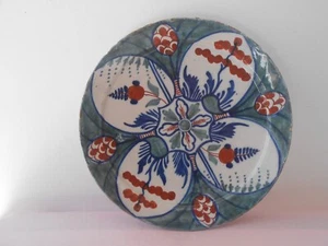 Antique Delft plate Late 17th/18th Century. " 4 hearts" .Pottery. " - Picture 1 of 10