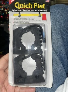 PAIR OF ORIGINAL QUICK FIST 0010 CLAMPS FOR 1" TO 2.25" DIAMETER - BRAND NEW - Picture 1 of 2