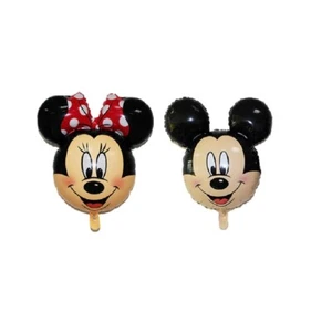 Mickey Mouse Foil Balloon Minnie Mouse Cute Balloon Small Kids Party Cartoon UK - Picture 1 of 7